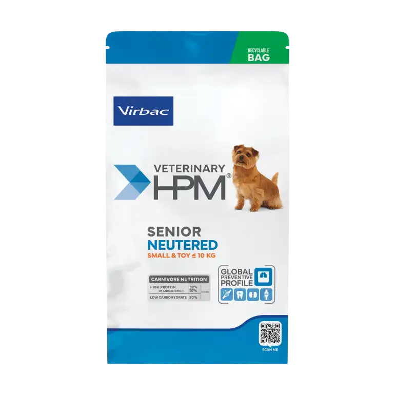 Virbac HPM Senior Neutered Small & Toy