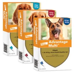 Advantage Multi® Köpek 1,0ml-2,5ml-40ml